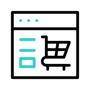 e-commerce services icon