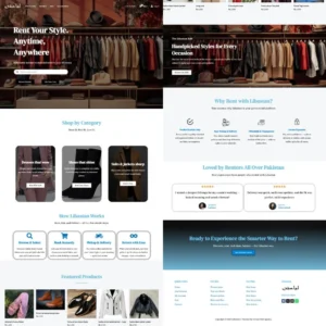 Brand's website design